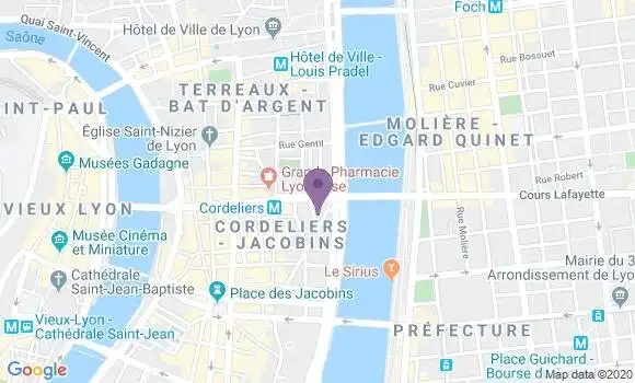 Localisation Mtre Coron Charlotte