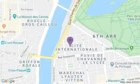 Localisation Mtre Cruciani Laurence