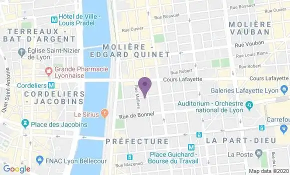 Localisation Mtre Dachary Camille