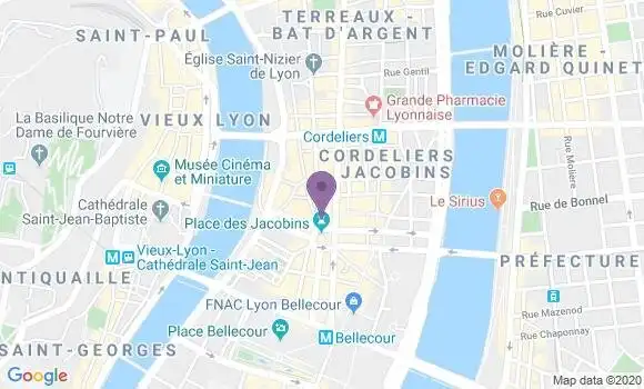 Localisation Mtre De Fourcroy Vincent