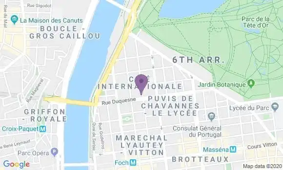 Localisation Mtre Denis Xavier