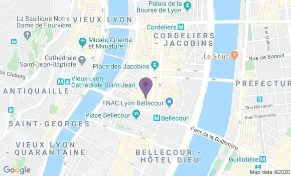 Localisation Mtre Descours Laurent