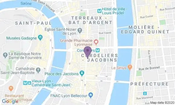 Localisation Mtre Falletti François
