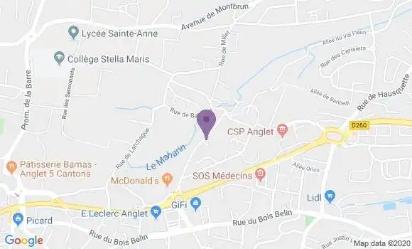 Localisation Mtre Lamoureux Lise Marie