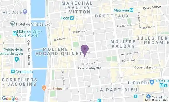 Localisation Mtre Fernandez Fabien