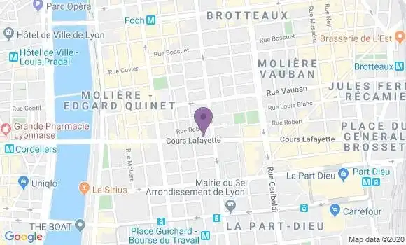 Localisation Mtre Flandin Thibault