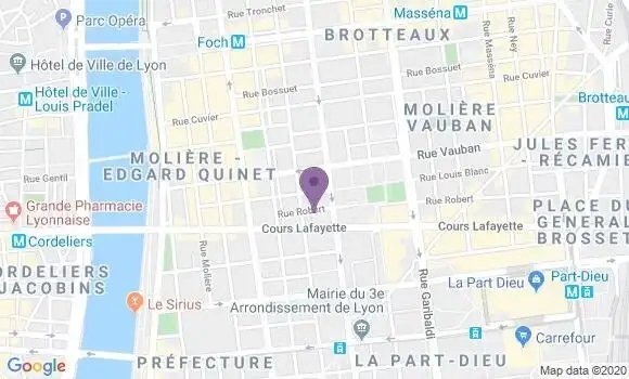 Localisation Mtre Folleas Marie Emilie