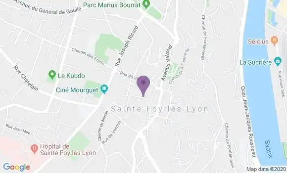 Localisation Mtre Forest Clotilde