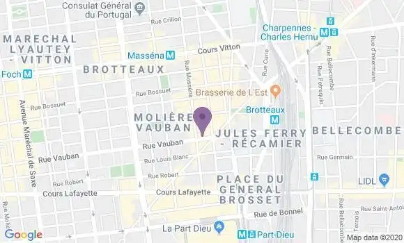 Localisation Mtre Foyatier Flore