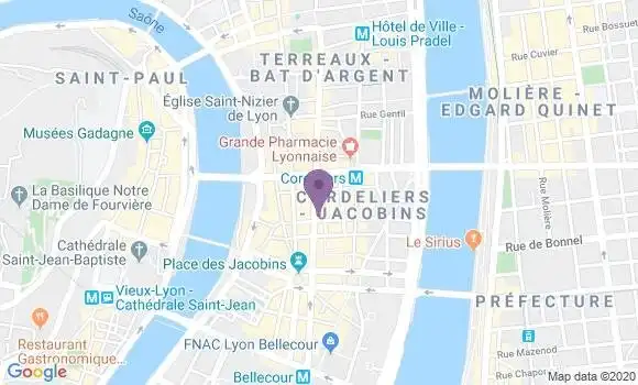 Localisation Mtre François Stanislas