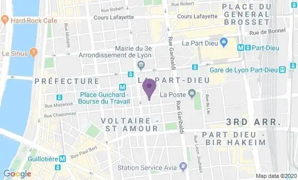 Localisation Mtre Frank Laurent