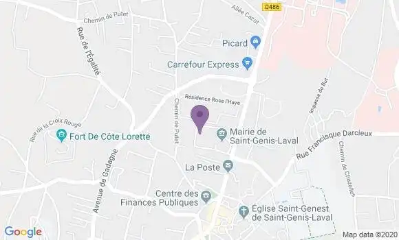 Localisation Mtre Gautier Florence