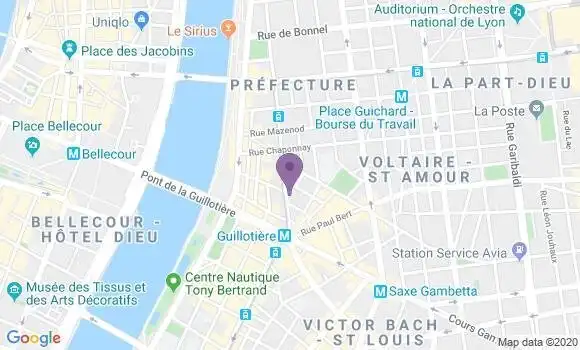 Localisation Mtre Giorgi Delphine