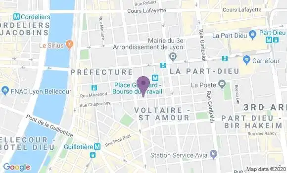Localisation Mtre Gonin Claire