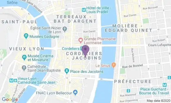 Localisation Mtre Goutalier Lionel