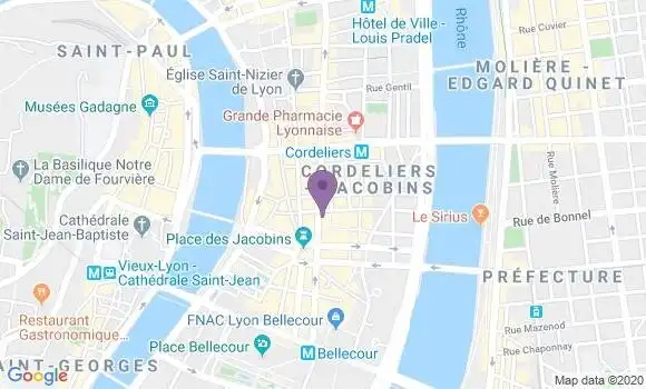 Localisation Mtre Guerin Julie
