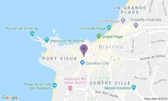 Localisation Mtre Loustau Bernard