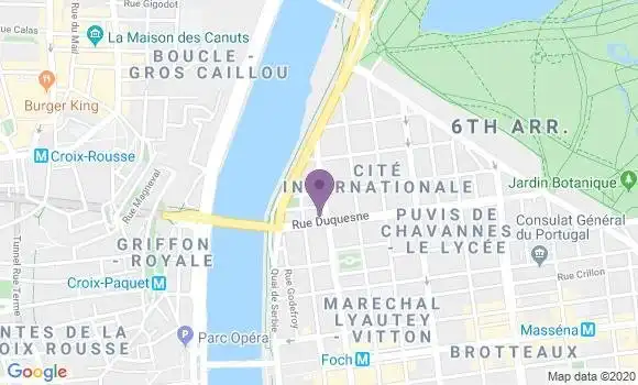 Localisation Mtre Herole Alice