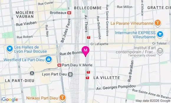 Localisation Mtre Joussain Bertrand