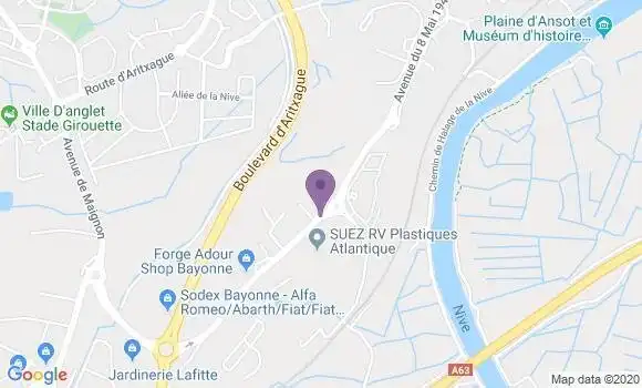 Localisation Mtre Mendiboure Anne Marie