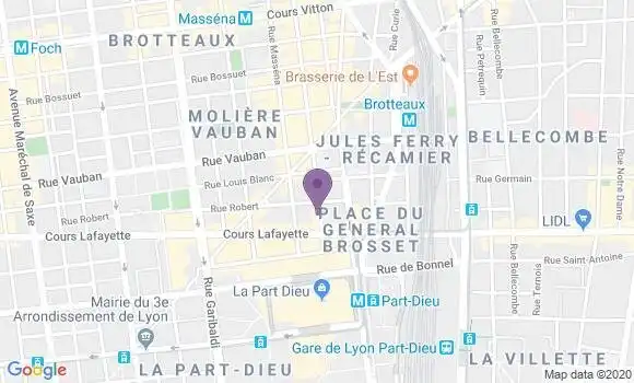 Localisation Mtre Menut Charlie