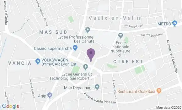 Localisation Mtre Merabet Kahina
