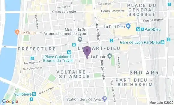 Localisation Mtre Mercier Christelle