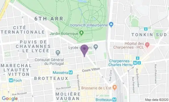 Localisation Mtre Mermoz Camille