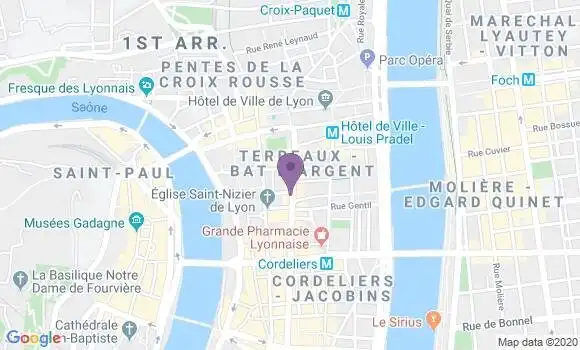 Localisation Mtre Michel Audrey Elise