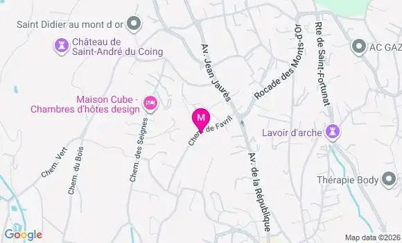Localisation Mtre Nouvellet Philippe