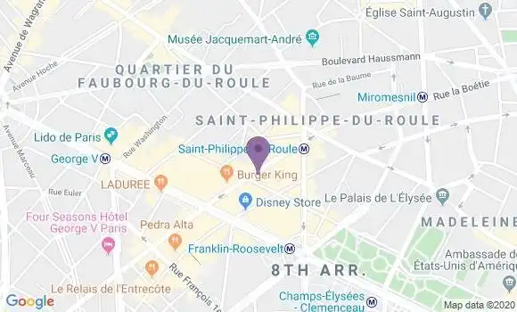 Localisation Mtre Nugue Philippe
