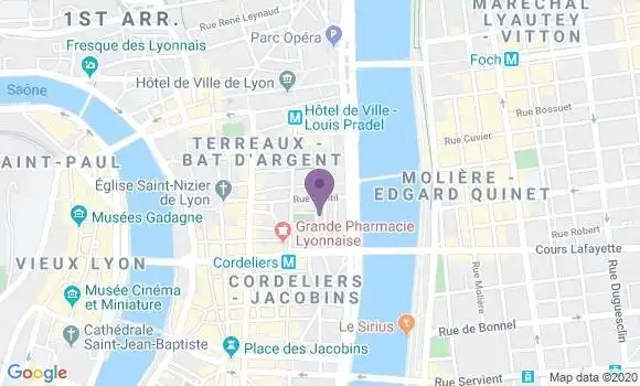 Localisation Mtre Papantoniou Catherine