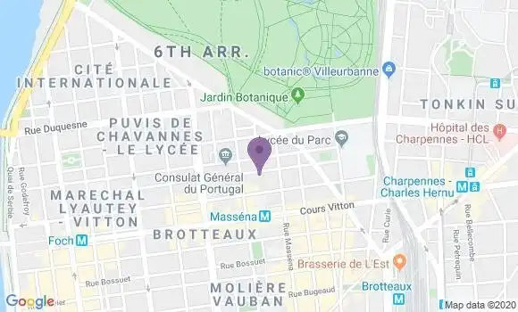 Localisation Mtre Philippe Sandrine