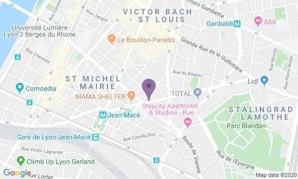Localisation Mtre Pinel Marie Christine