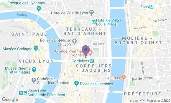 Localisation Mtre Renaudias Vanessa