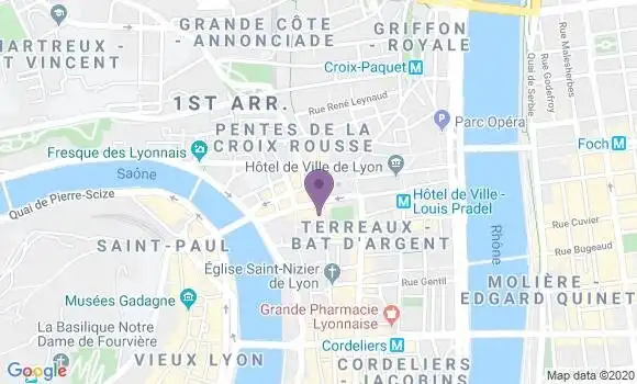 Localisation Mtre Ribot Benjamin