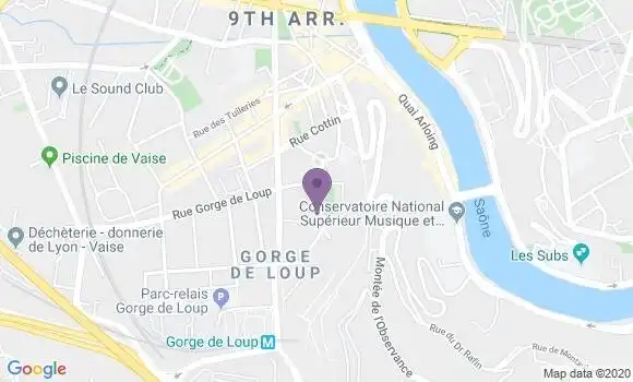 Localisation Mtre Seubert Merveilles