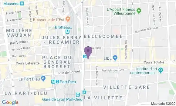 Localisation Mtre Soto Coralie