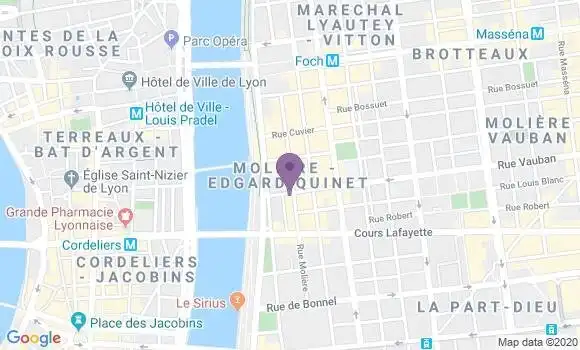 Localisation Mtre Veillard Isabelle