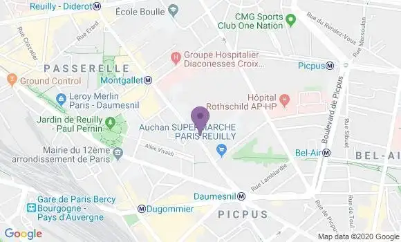 Localisation Mtre Iffour Eddy