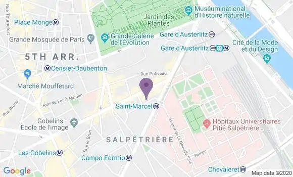 Localisation Mtre Derôme Anne Sophie