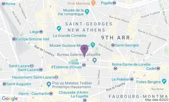 Localisation Mtre Zorrilla Julie