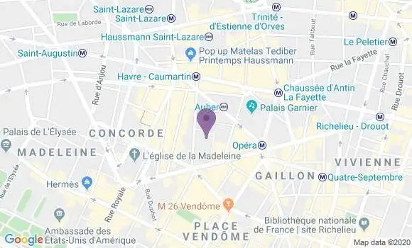 Localisation Mtre Zubcevic Oriane