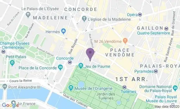 Localisation Mtre Willaume Sophie