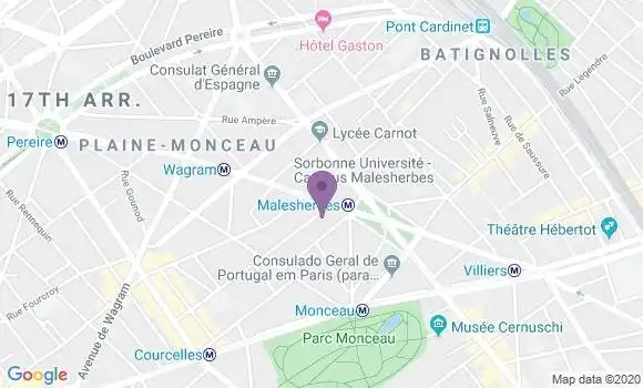 Localisation Mtre Wagner Frantz
