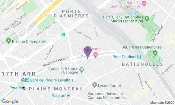 Localisation Mtre Weiss David