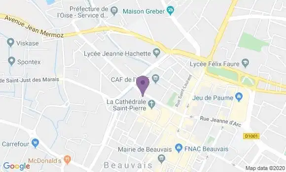 Localisation Mtre Baclet Marc