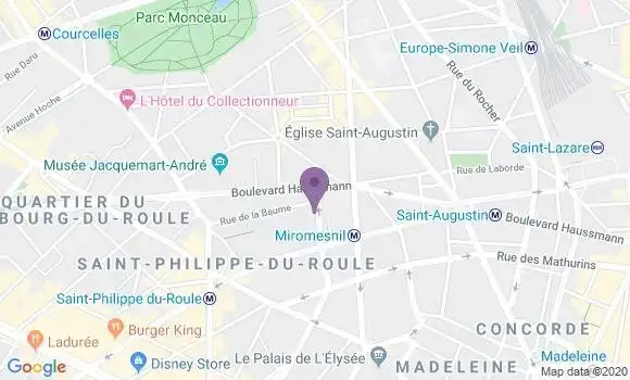 Localisation Mtre Obispo Andréa