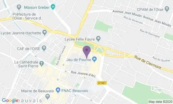 Localisation Mtre Berte Sylvie
