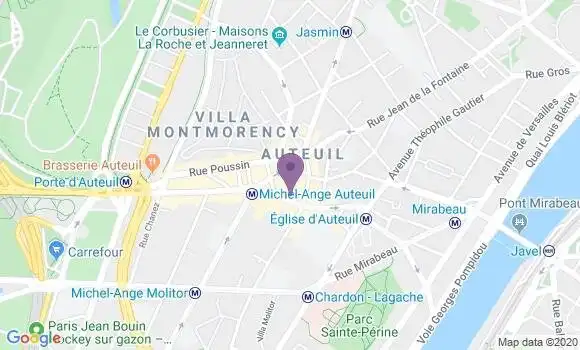 Localisation Mtre Odinot Xavier
